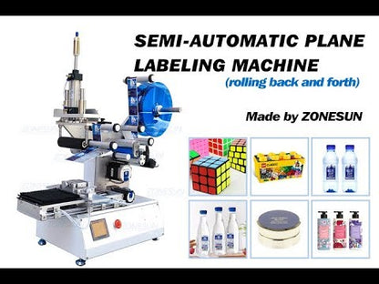 ZONESUN XL-T803 Semi-automatic Flat Surface Labeling Machine