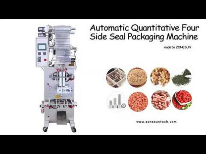 ZONESUN ZS‑K100 Automatic Powder Filling Sealing Machine–With Date Printer