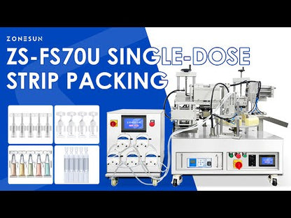 ZONESUN ZS-FS70U Single-dose Packing Machine for Plastic Vial