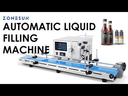 ZONESUN ZS-MPYT250C Automatic Single Nozzle Magnetic Pump Liquid Filler
