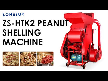 ZONESUN ZS-HTK2 Automatic Peanut Sheller and Kernel Separator