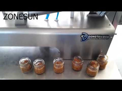 ZONESUN ZS-GTU1 Pneumatic Paste Filler with Mixer & Multi Nozzles