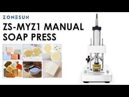 ZONESUN ZS‑MYZ1 Pneumatic Soap Press with Custom Mold Options for Precision