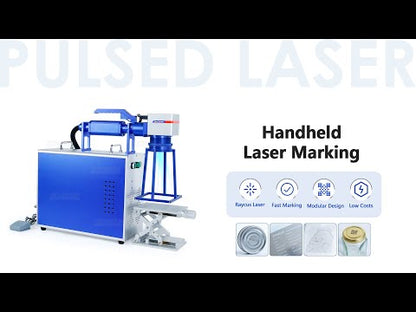 ZONESUN ZS‑JG20C Raycus Fiber Laser Marking & Engraving Machine
