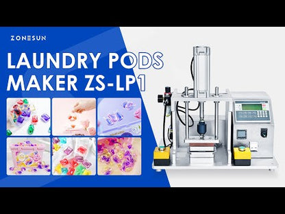 Zonesun ZS‑LP1 Desktop Laundry Pod Sample Maker with Changeable Molds
