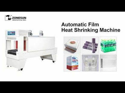 ZONESUN ZS-BSP6040 Automatic PE PVC POF Film Heat Shrinking Machine
