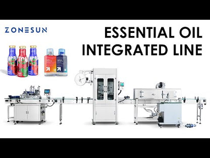 ZONESUN ZS-STB150R Automatic Bottle Filling Capping Sleeve Label Line