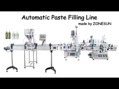 ZONESUN ZS-FAL180C8 Desktop Paste Filling Capping Labeling Machine