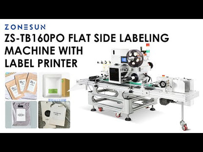 ZONESUN ZS-TB160PO Automatic Labeling Machine with Thermal Printer