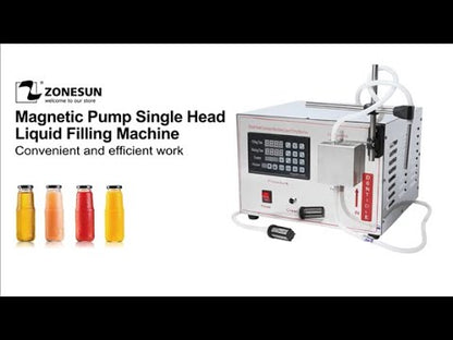 ZONESUN GFK-17A Semi-Automatic 20–10000ml Diaphragm Liquid Filler