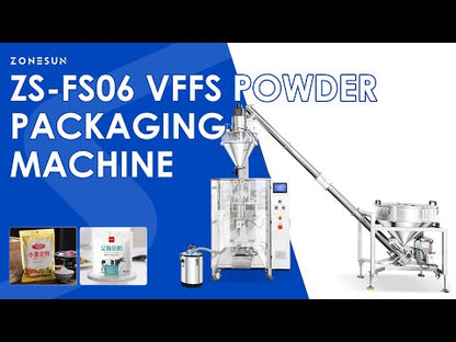 ZONESUN ZS-FS06 Automatic VFFS Packaging Machine Auger Powder Filling Machine Laundry Detergent Disinfectant Powder