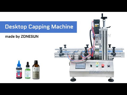 ZONESUN ZS-XG1860 Tabletop Automatic Capping Machine for Bottles