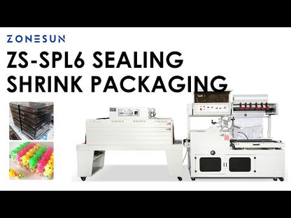 ZONESUN ZS-BF650 Auto Shrink Wrapper for POF/PE Film with Side Sealing