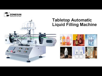 ZONESUN ZS-DTMP4C Desktop 4 Nozzles Magentic Pump Liquid Filler