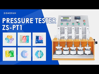 Zonesun ZS‑PT1 Pressure Tester for Laundry Pod Seal Quality Check