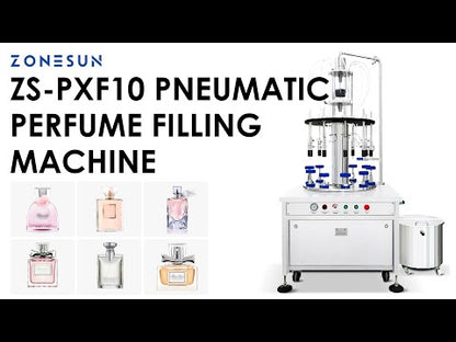 Zonesun ZS‑PXF10 10‑Head Vacuum Perfume Filling Machine