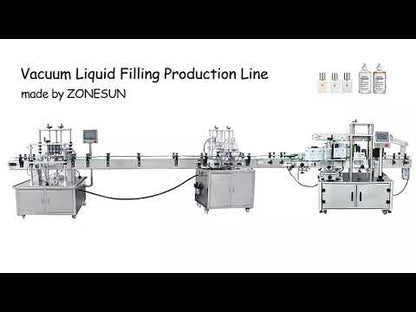 ZONESUN ZS-FAL180X1 Automatic Liquid Filling Capping Labeling Machine