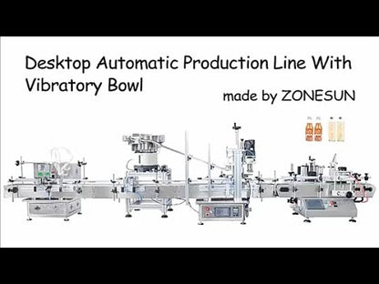 ZONESUN ZS-FAL180C5 Desktop Liquid Filling Capping Labeling Machine