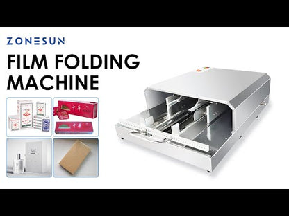 Zonesun ZS‑A3DP1 2‑Side Cellophane Box Wrapping & Heat Sealing Machine