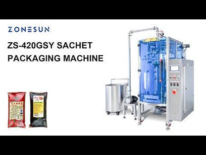 ZONESUN ZS-420GSY Automatic Paste Filling and Sealing Machine