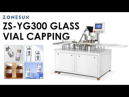 ZONESUN ZS-YG300 Automatic Vial Capping Machine Glass Vial Crimping Equipment