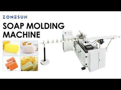 Zonesun ZS‑SM120 Automatic Soap Bar Maker with Customizable Molds