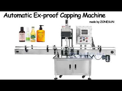 ZONESUN ZS-VTCM1 Pneumatic Explosion-Proof Automatic Capping Machine