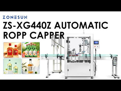 ZONESUN ZS-XG440Z Automatic ROPP Capping Machine for Bottle Sealing
