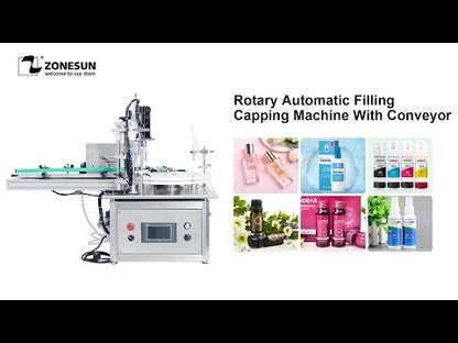 ZONESUN ZS-AFC1T Automatic Liquid Filling & Capping Machine