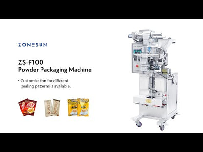 ZONESUN ZS-F100 Automatic Powder Bag Filling and Sealing Machine