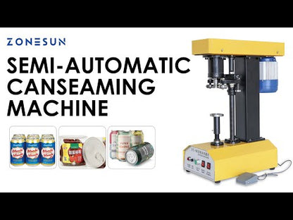 ZONESUN 39-150mm Canned Food Cans Sealing Machine