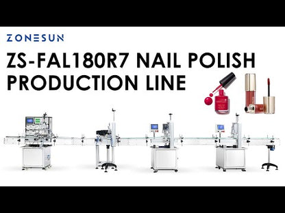 Zonesun ZS‑FAL180R7 Automatic Nail Polish Packaging Production Line