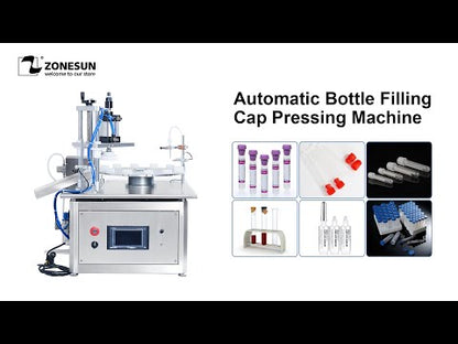 ZONESUN ZS-AFC1C 2-in-1 Magnetic Pump Liquid Filling & Capping Machine