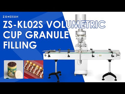 ZONESUN ZS-KL02S Automatic Volumetric Cup Granule Bean Dosing Filling Machine