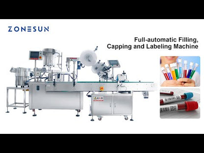 ZONESUN ZS-FAL180Z3 Full-Automatic Peristaltic Pump Tube Filling Line