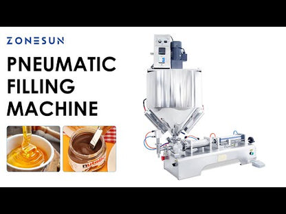 ZONESUN ZS-GTJH1 Heated Paste Filler Machine with Mixer&No-Drip System