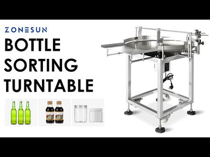 ZONESUN ZS-LP800N Bottle Unscrambler For Production Line