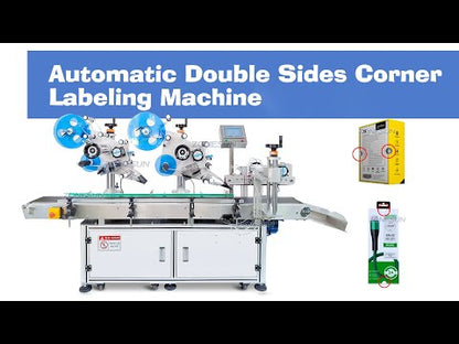 ZONESUN ZS-TB833S Automatic Double-Sided Corner Labeling Machine