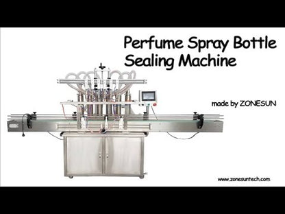 ZONESUN ZS‑YT6T‑6Y Automatic 6‑Nozzle Pneumatic Liquid Filling Machine