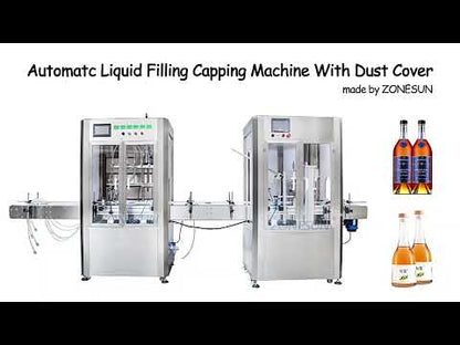ZONESUN ZS-FAL180AD 6-Head Liquid Filling & Cork Pressing Machine
