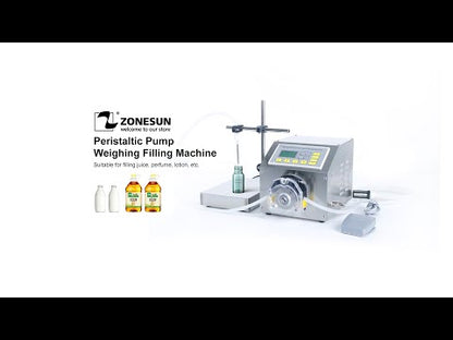 ZONESUN ZS-PP531W Semi-Auto Peristaltic Pump Liquid Filling Machine