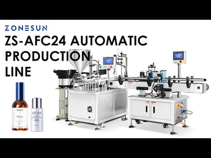 ZS-AFCL3 Liquid Bottle Filling Capping Labeling Production Line