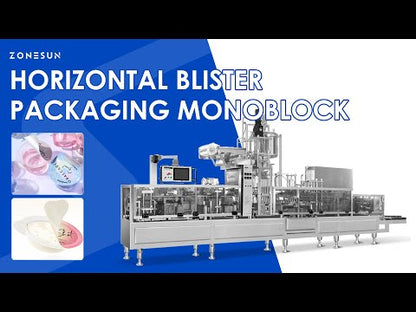 ZONESUN ZS‑PJZN18 Automatic Blister Cup Packing Machine