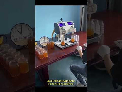 ZONESUN ZS-DTFP2 Semi Automatic Paste Filling Machine for Sauce Cream Honey