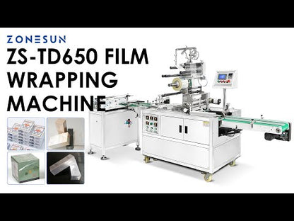 Zonesun ZS‑TD650 Automatic Cellophane Wrapping Machine for Products