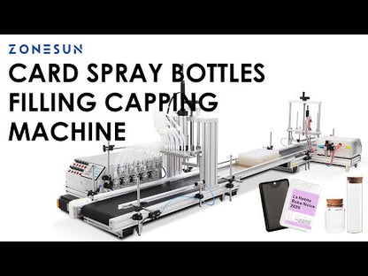 ZONESUN ZS-FYG01 Tabletop Peristaltic Pump Filling and Capping Machine