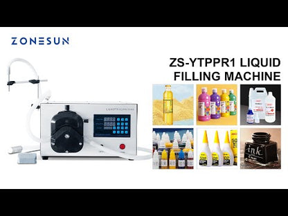 ZONESUN ZS-YTPPR1 Semi-Automatic Peristaltic Pump Filling Machine