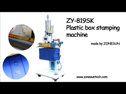 ZONESUN ZS‑819SK Pneumatic Plastic Case & Multi‑Material Stamping Machine