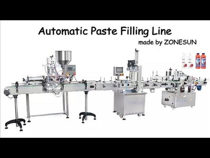 ZONESUN ZS-FAL180R10 Automatic Paste Filling Capping Labeling Machine