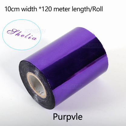 ZONESUN 10cm Hot Stamp Foil Paper